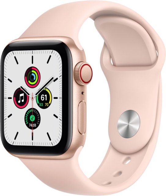 Apple Watch SE (GPS + Cellular) アルミニウム Apple Watch SE（GPS + Cellularモデル）- 44mmシルバーアルミニウム